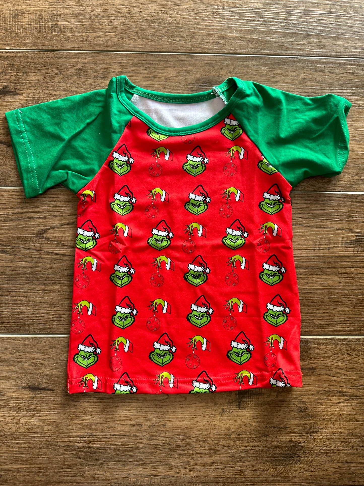 Red Grinch shirt - ready to ship