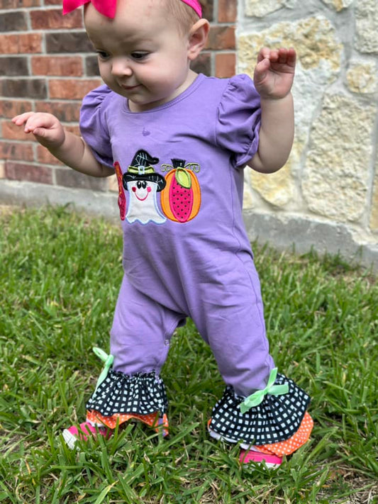 Boo Ghost Romper - Ready to ship