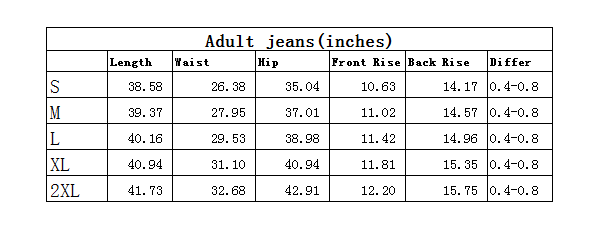 Adult Green Face Jeans