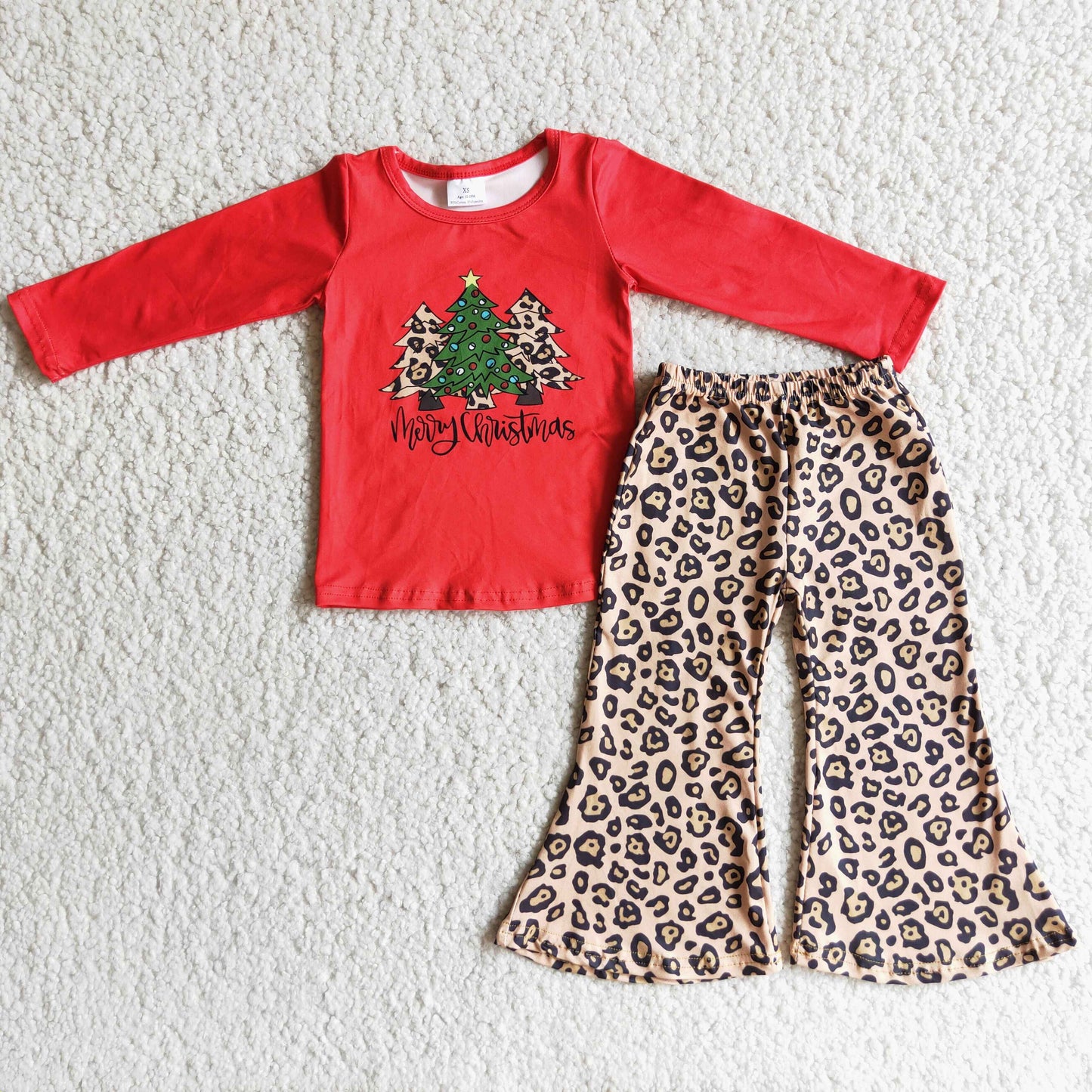 Leopard Christmas Tree Set
