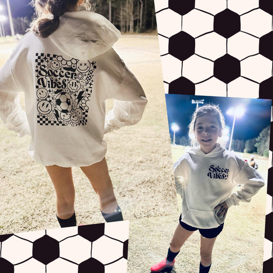 Soccer Vibes Custom Top Adult & Youth - Made to Order