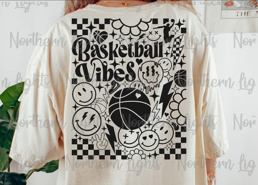 Basketball Vibes Custom Top Adult & Youth - Made to Order