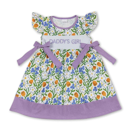 Daddy's Girl Floral Dress - Pre Order Q 4.6
