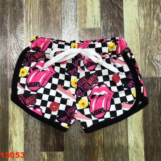 Checkered Pink Off the Wall Vanz Summer Shorts 13053 - Pre Order Q 3.12