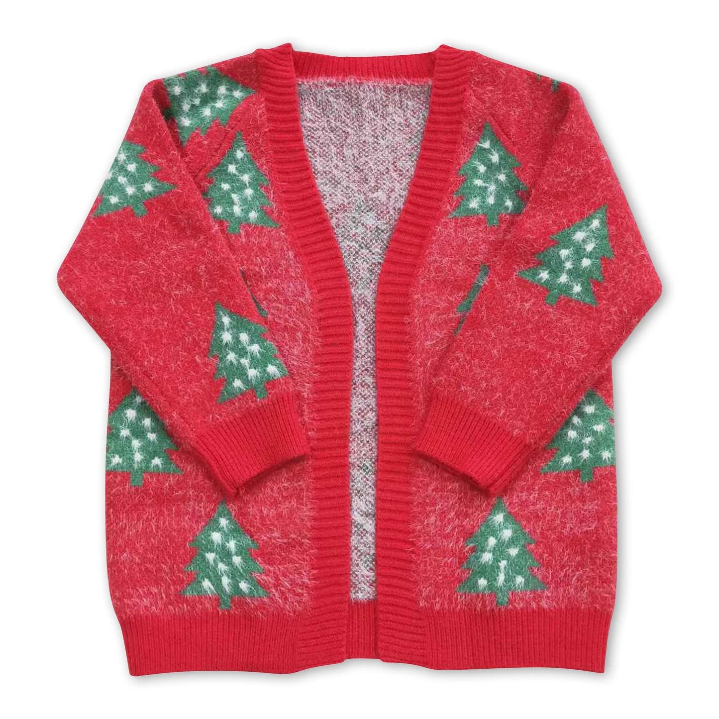 Christmas Tree Cardigan Sweater