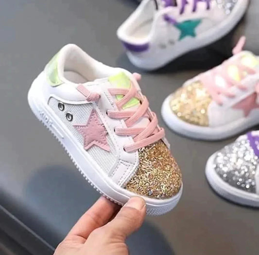 Glitter Star Shoes Pink - Pre Order 4.18