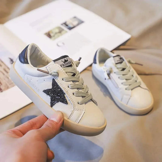 Black Star Glitter Shoes - Pre Order Q 4.18