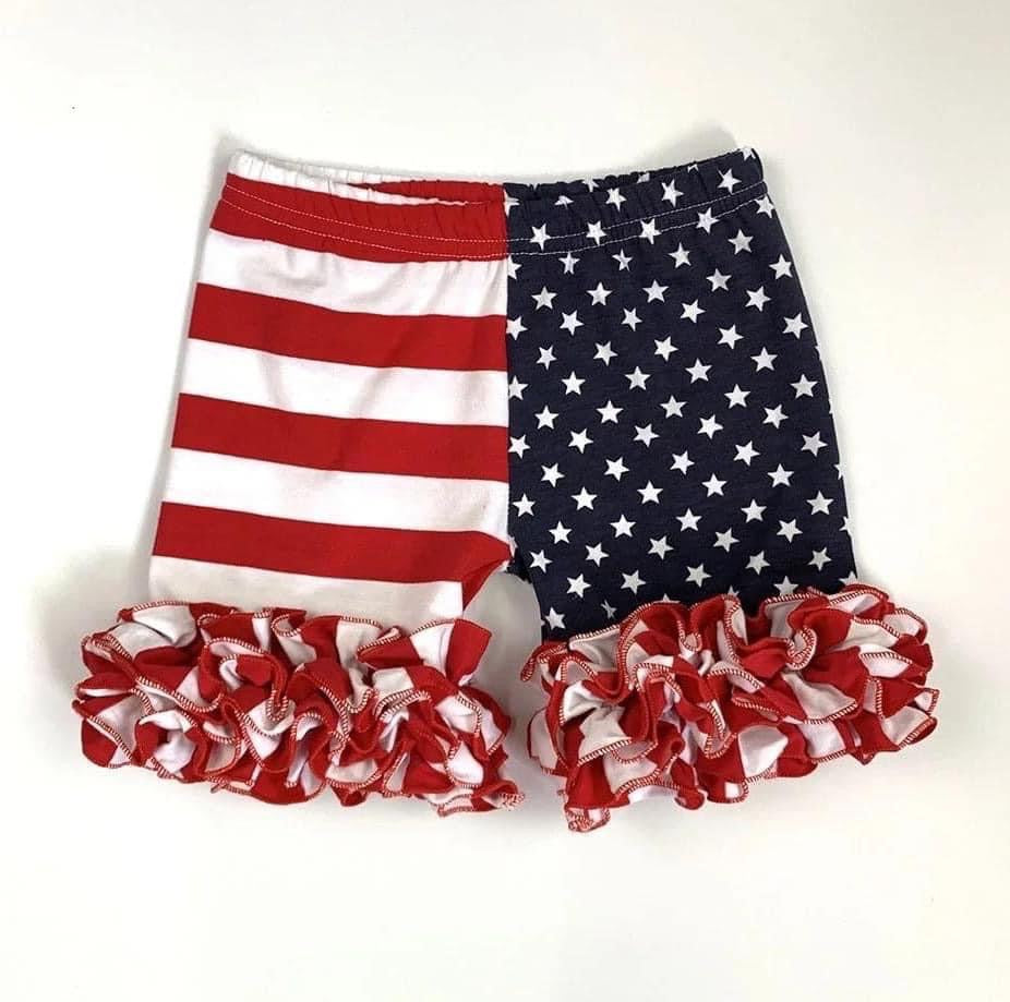 Star spangled icing shorts - Pre Order 2.28