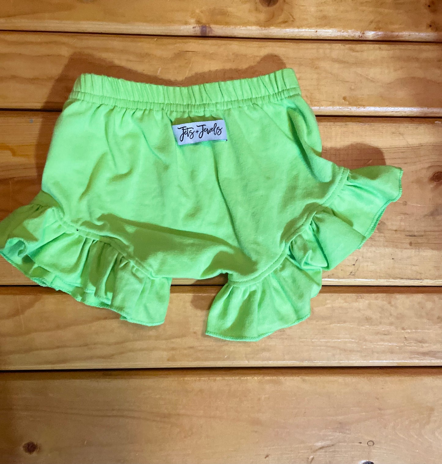 Lime Green Bummie - Ready to ship
