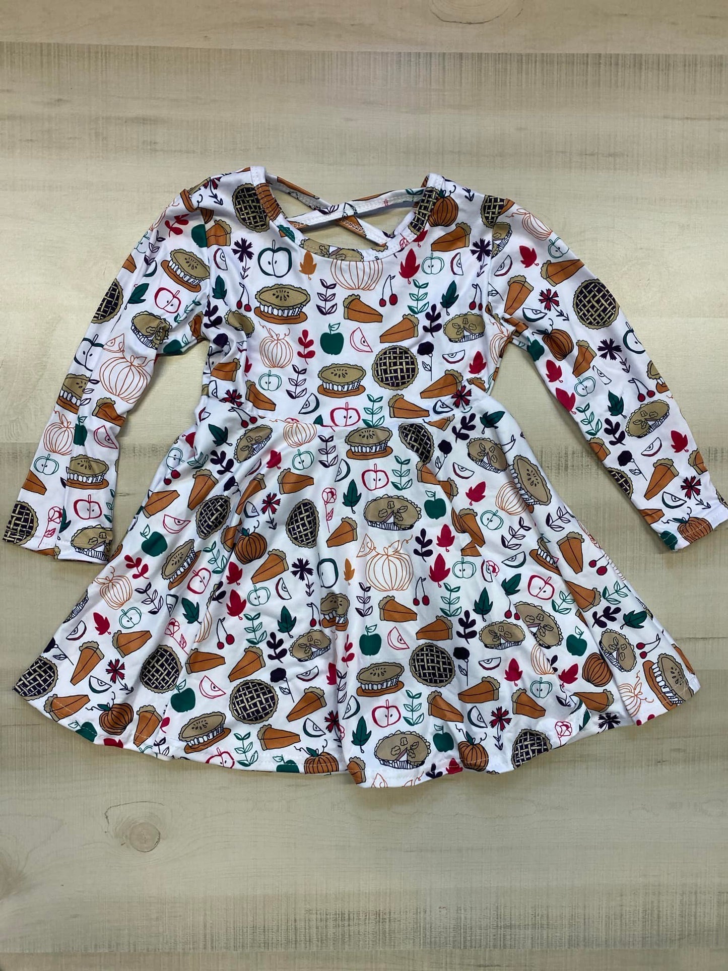 Pumpkin Pie Dress - ready to ship