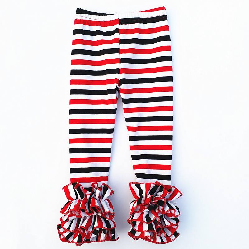 Red, black, & White Stripe Icings - Ready to ship